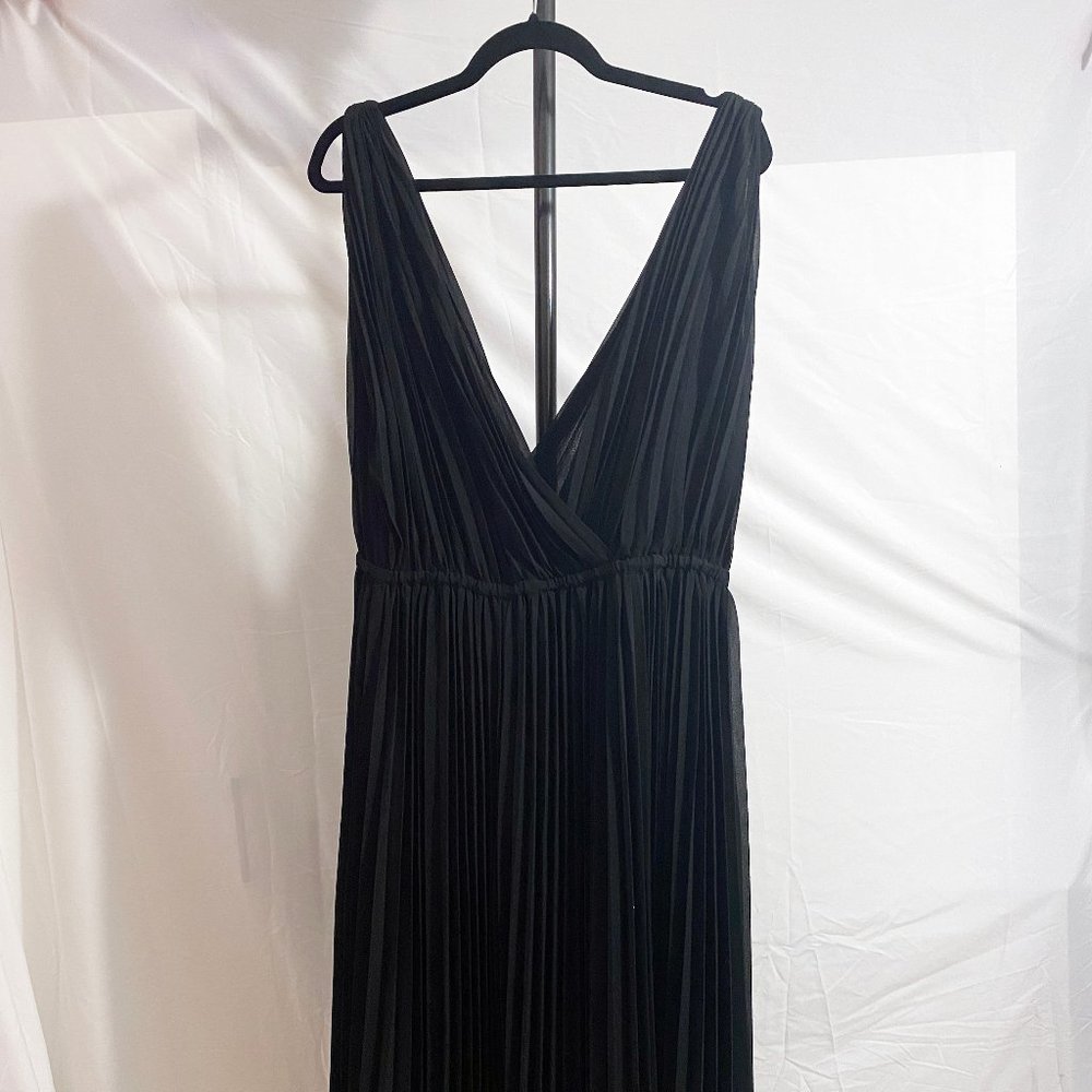 Aritzia Wilfred Pleated Dress